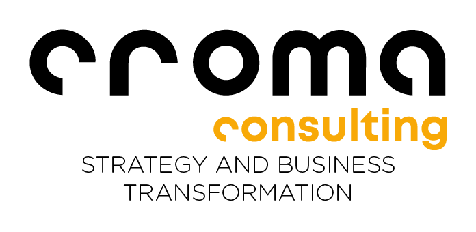 Croma Consulting logo with the tagline “Strategy and Business Transformation”.